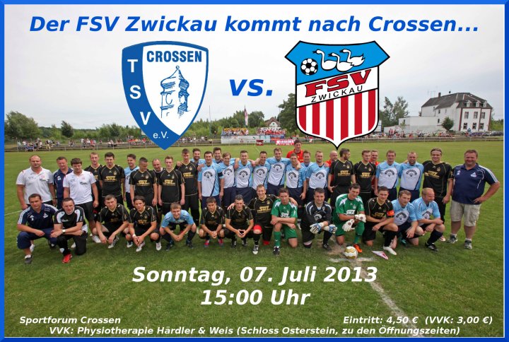 TSV Crossen - FSV Zwickau am 07.07.2013
