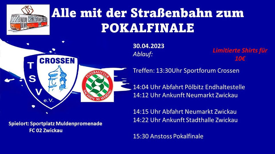 Erste Info Pokalfinale 2023